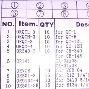 Tiivistesarja CH238 - Image 2